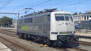 Railadventure 111 210 vertrekt als losse loc met prachtig optrekgeluid uit Venlo [upl. by Eytteb]