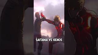 SAITAMA VS GENOS REVANCHE  One Punch Man [upl. by Hsreh]