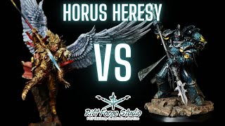 Blood Angels vs Alpha Legion Warhammer Horus Heresy battle report Ep8 [upl. by Yasnil]