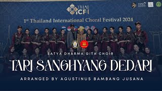 Tari Sanghyang Dedari Arr Agustinus Bambang Jusana SSAA ModNicholas RioSatya Dharma Gita Choir [upl. by Nosreve]