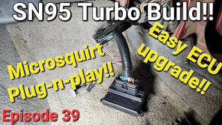 GT45 Turbo Mustang  Microsquirt Install Plugnplay Thirty Minute Mechanic  Ep39 [upl. by Holms780]