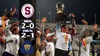 Saprissa CRC vs Pumas UNAM MEX FULL GAME IDAVUELTA CCC2005 Final [upl. by Hagood471]