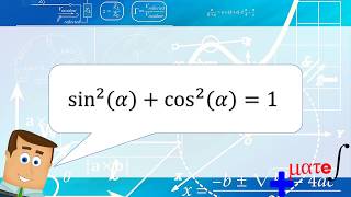 Identidades pitagóricas  Trigonometría [upl. by Verena]