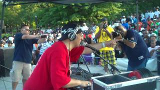 Kid Capri spinning 45s at crotona park quotTools of warquot part 69 [upl. by Yrtsed809]