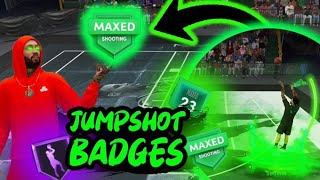 The Absolute FASTEST Way To Get EVERY Shooting Badge in NBA 2K22 Next Gen [upl. by Adall560]