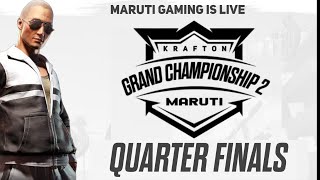 MARUTI GAMING CHAMPIONSHIP QUARTER FINALS LIVE MarutiGaming2 live bgmi bgmilive [upl. by Timms]