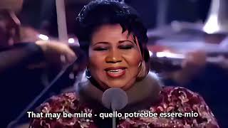 AMAZING  Aretha Franklin quotNessun Dormaquot Live 1988 Grammy Awards 120fps [upl. by Urdna]