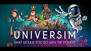 Lets Try The Universim  A New Breed of God Game [upl. by Brunhild]