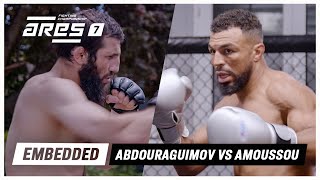 ARES 7 Embedded  Abdoul Abdouraguimov vs Karl Amoussou [upl. by Auhso]