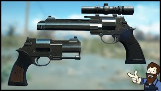 Heavy AutoRevolver  Mateba Unica 6 in Fallout 4 [upl. by Marka780]