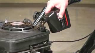 How to Change Lawn Mower Oil [upl. by Ardnauq]