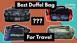 Best Duffel Bag for Travel [upl. by Aisor5]