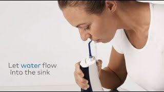 How to Use the Waterpik® WP360 Cordless Water Flosser [upl. by Akinaj]