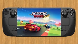 Horizon Chase Turbo  Steam Deck  SteamOS  Heroic Games Launcher [upl. by Nauqas]