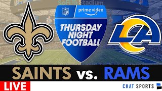 Saints vs Rams Live Streaming Scoreboard Free PlayByPlay Highlights Boxscore  NFL Week 16 TNF [upl. by Cirnek555]