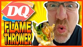 Dairy Queen FlameThrower® GrillBurger™ Combo Review [upl. by Renita]