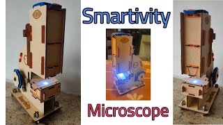 Smartivity kit microscopeToy microscopeStem kit for kids Do it yourself microscope Unboxing [upl. by Nediarb]