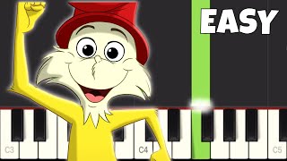 Backflip  EASY Piano Tutorial  Green Eggs and Ham Theme Song [upl. by Arda674]