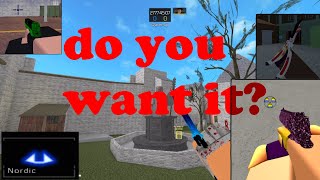 How to change crosshair in Counter Blox Roblox [upl. by Langille234]