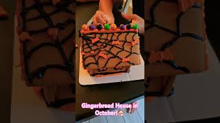 October Gingerbread House🏠 [upl. by Aikar597]