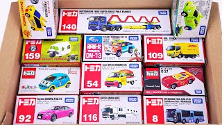 Tomica long type long vehicles such as trucks trains ships and buses are now available♪ [upl. by Akinek]