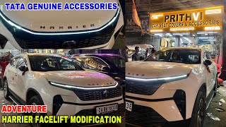 2024 Tata Harrier Facelift Modified ✅Harrier Facelift Modification ✅ Harrier Facelift Accessories [upl. by Aihsa]