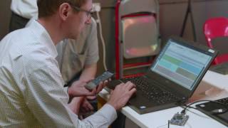 OpenAirInterface and LimeSDR demo from the BT Mini Hackathon [upl. by Baum]