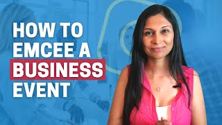 How to emcee a business event [upl. by Asila809]