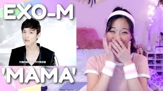 EXOM 엑소엠 MAMA MV REACTION  EXOCISE WITH ME Day 1 pt 2 [upl. by Peppie]