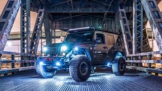 How To Install LUX Lighting Systems LED Rock lights on Jeep Wrangler [upl. by Nileuqaj]