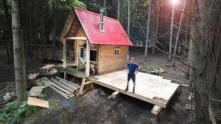 Ep1 Small Cabin Expanded to BIG CABIN  Humongous Off Grid Addition [upl. by Yssis395]