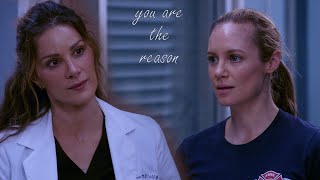 Maya and Carina  You are the reason 6x12 [upl. by Retrak676]