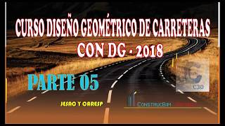 Curso Diseño Geométrico de Carreteras Civil 3D 2020 DG2018 PARTE 5 FHD [upl. by Emawk]