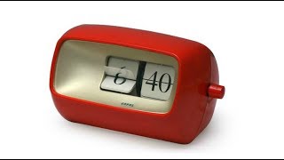 The Caslon 101 Flip Clock  Japans first digital clock [upl. by Popele]