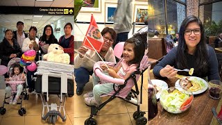 😭🇵🇪¡LLEGAMOS A PERÚ Mi familia conoce a mi hija POR PRIMERA VEZ [upl. by Ardnaeel]