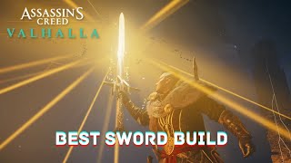 AC VALHALLA  BEST DUAL  SWORD BUILD  EXCALIBUR BUILD [upl. by Allenaj]