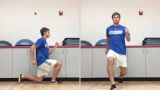 Lunge and RDL  Sagittal Plane Exercises [upl. by Annaehs]