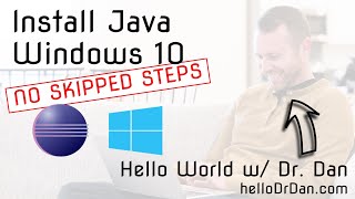 Eclipse  Java Development Kit JDK Installation on Windows 10  First Java Project [upl. by Sim397]