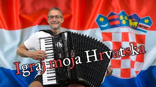 Igraj moja Hrvatska  Akordeon 🇭🇷 [upl. by Seema]