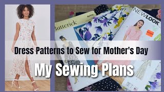 Dress Patterns Mothers Day Sewing Plans [upl. by Ettenig]