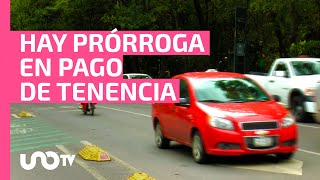 ¡Ayuda para tu bolsillo Habrá prórroga en el subsidio de 100 en pago de tenencia en CDMX [upl. by Esekram]