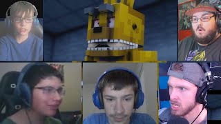 quotAfton Familyquot  FNAF Minecraft Music Video Song By KryFuze REACTION MASHUP1638 [upl. by Serene148]