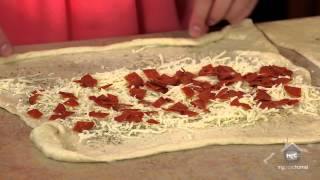 How to Make Cheesy Pizza Rolls  Dinner  Food Recipes [upl. by Nilre]