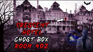 Crescent Hotel Ghost Box Session Captures Unexplained Voices In Room 402 [upl. by Enoed]