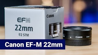 Canon EFM 22mm Objektiv  Test  deutsch [upl. by Eahsal]