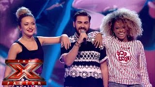 Group Performance  Live Results Wk 2  The X Factor UK 2014 [upl. by Ahsikin]