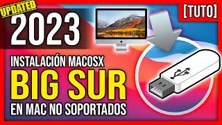 TUTORIAL INSTALAR macOS Big Sur en Apple Mac NO SOPORTADO con OPENCORE LEGACY PATCHER OCLP en 2023 [upl. by Anibas]