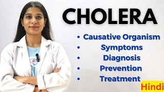 Cholera disease in Hindi  Causes Symptoms Pathophysiology Diagnosis amp Treatment  Notes [upl. by Malissa]