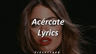 TINI  Acércate  Lyrics  Letra [upl. by Christophe]