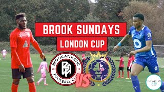 LONDON CUP EAST LONDON VS SOUTH LONDON  BROOK vs HATCHAM SFL  Sunday League Football [upl. by Htrowslle]